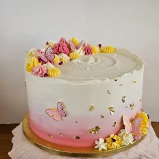 Kids custom buttercream cake